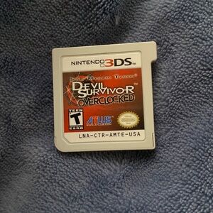 Shin Megami Tensei: Devil Survivor Overclocked Game for 3DS
